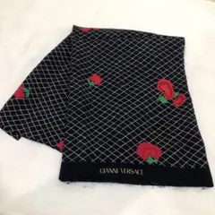 Gianni Versaceヴェルサーチ ビンテージ シルク生地 花柄 希少