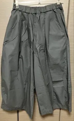 mumokuteki　blue willow タイプライターバルーンパンツ