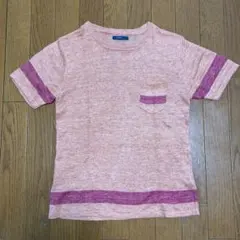 J.FERRY オレンジ系 ニットTシャツ 半袖のサムネイル