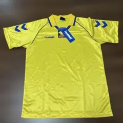 値下げ中‼︎hummel 半袖シャツ イエロー ブルー 新品　未使用のサムネイル