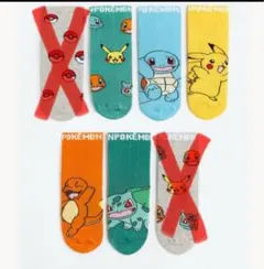 H&M ポケモン靴下(24〜26) 5足