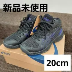 【新品未使用】 アシックス asics ダンクショット 20cm ブラック 箱のサムネイル