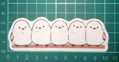 No.52 シマエナガ ステッカー