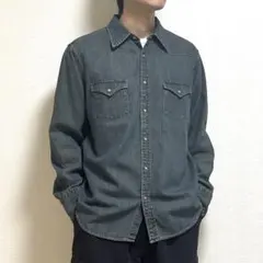 GAP (OLD GAP)デニムシャツ　ウエスタンシャツ 古着