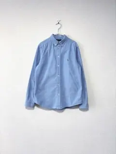 ラルフローレン　オックスフォード　ブルー　シャツ　160