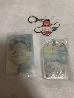 シナモロール キーホルダー アクリルタグ カードセット