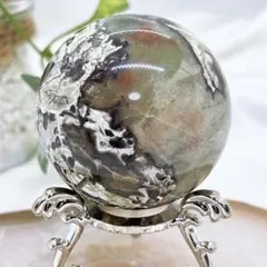 【天然石】マネーアゲート スフィア 51ミリ玉
