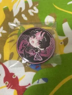 り*あ様 キャラクター缶バッジ ピンク LAN シクフォニ