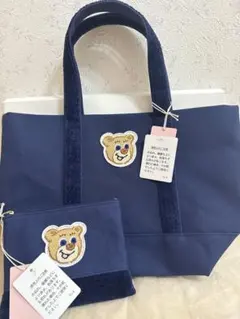 フェイラーオールドテディワッペントートバッグ &ドアップテディガール