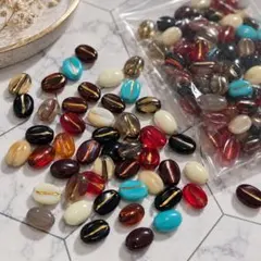 コーヒー豆型 ビーズ アソートセット おまとめ商品