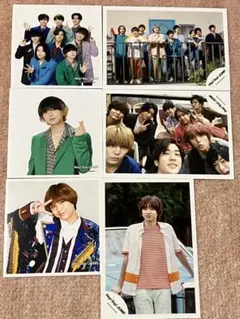 ☆Hey!Say!JUMP 伊野尾慧☆ましかくフォト 3枚&公式写真3枚☆116
