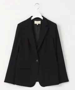 【洗える】ダブルフェイススーティング テーラードジャケット ¥39,930 税込のサムネイル