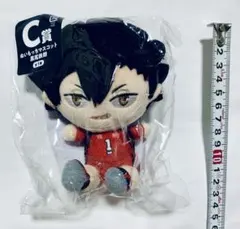 ハイキュー　フリューくじ　ぬいもっちマスコット　C賞黒尾鉄朗