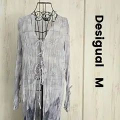 デシグアル Desigual シフォンロングカーディガンのサムネイル