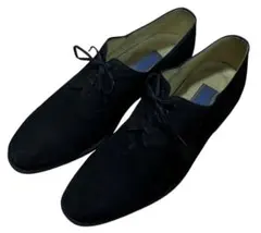 KENZO vintage ブラック スウェード レザー シューズ 26