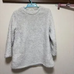 bricolage モコモコニット　ホワイト　M
