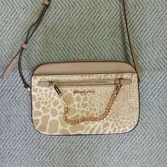 MICHAEL KORS アニマルプリント ショルダーバッグ
