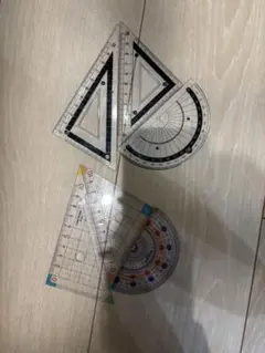 三角定規・分度器 セット