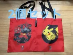 2枚セット 浦和レッズ 포켓몬 トートバッグ ・シール付き 記念グッズ
