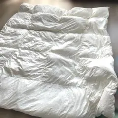 ニトリ　羽毛掛け布団　ダブルサイズ　掛け布団ダブル用カバー付き