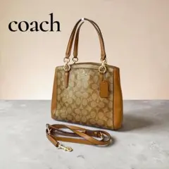 人気モデルCOACH コーチ ミネッタ ハンドバック 2WAY ショルダーバッグ