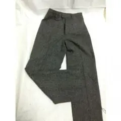 レディース　ロングパンツ　ツイード　グレー　Mサイズ