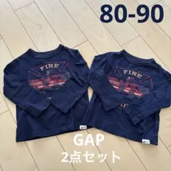 【2点セット】GAP 消防車 長袖Tシャツのサムネイル