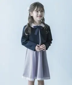 フォーマル 襟付きドレス 2点セット 120cm 入学式
