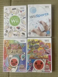 Wiiソフト4セット