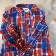 OLD NAVY チェック柄長袖シャツ S