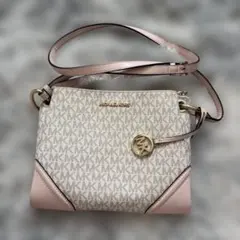 MICHAEL KORS ショルダーバッグ MKロゴ ピンクのサムネイル