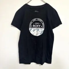 ROXY ロキシー　半袖Tシャツ黒　Sサイズ　レディース サーフ系　カジュアルのサムネイル