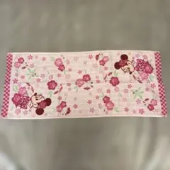 [新品未使用] ミニーマウスフェイスタオル ディズニー