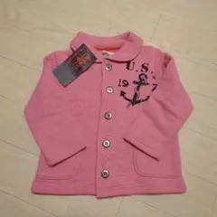[未使用]ボブソン　子供服　ジャケット　95　ピンク　タグ付きのサムネイル