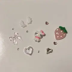 ネイルパーツ キティ セット