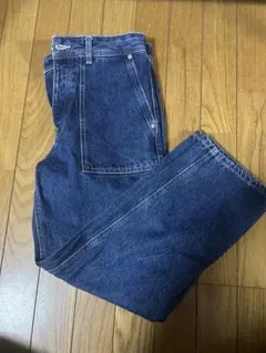 ダークブルー ストレートデニムのサムネイル