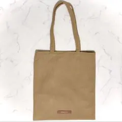 フランフラン　Francfranc トートバッグ　コーデュロイ　ベージュ Sのサムネイル