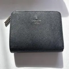 LANVIN en Bleu 二つ折り財布 黒