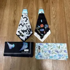 HANAEMORI & Cristiana Ferraro など ハンカチ4枚