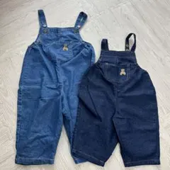 POLO Baby デニムオーバーオール 2点セット