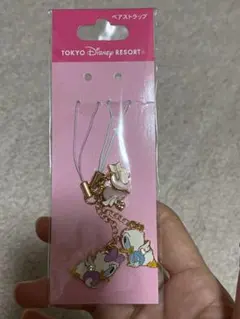 新品未使用　東京ディズニーリゾート ドナルド　デイジー　ペアストラップ