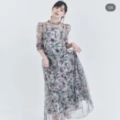 Ꮲom様専用】 レースベストレイヤードマーメイドパーティードレス S