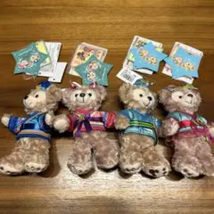 ダッフィー　シェリーメイ　七夕　ぬいぐるみバッジ☆新品☆