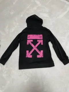 OFF-WHITE パーカー ブラック XL