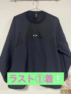 OAKLEY オークリー 長袖ウインドブレーカー ブラック サイズL 野球