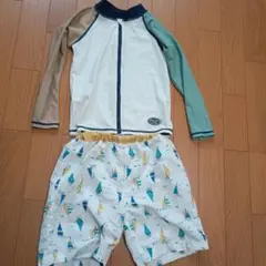 UA様専用　アプレレクール　ラッシュガード　水着セット（110・120センチ）