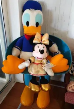 ドナルドダック チェア 椅子 ディズニー ぬいぐるみ セット ドナルドダック チェア 椅子 ディズニー ぬいぐるみ セット - メルカリ