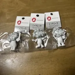 【3個セット】白ミャクミャク ABC PVC キーホルダー 万博 2025 人気