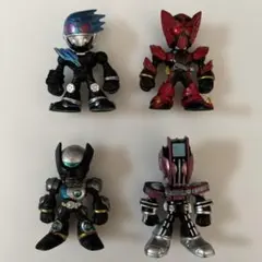 仮面ライダー デフォルメフィギュア 4体セットのサムネイル