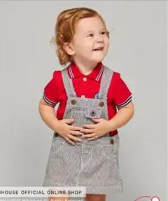 ミキハウス　デニム  ジャンパースカート